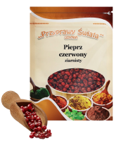 Pieprz czerwony ziarnisty