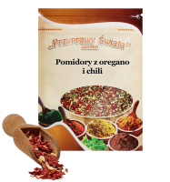 Pomidory z oregano i chili