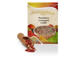 Pomidory z oregano i chili