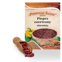 Pieprz czerwony ziarnisty