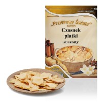 Czosnek płatki suszony