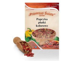 Papryka kolorowa płatki