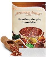 Pomidory z bazylią i czosnkiem